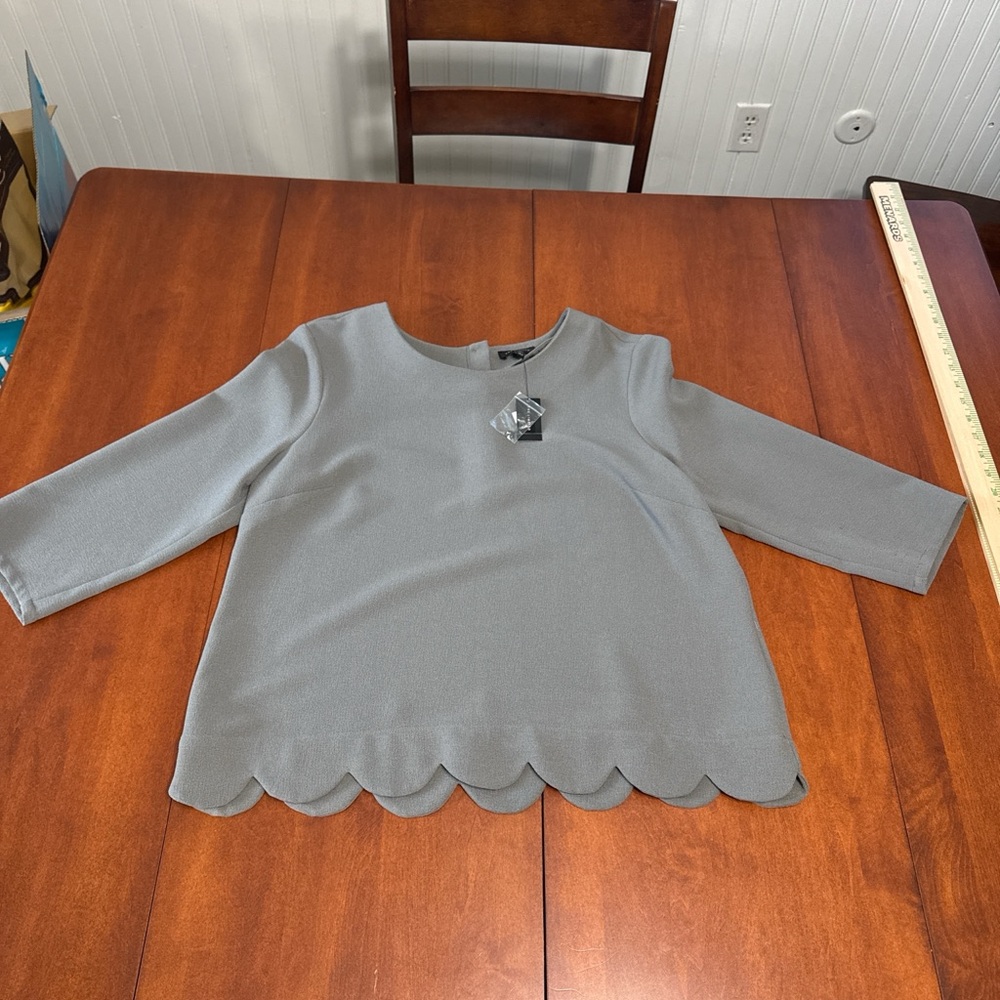 The Limited Gray women’s Blouse